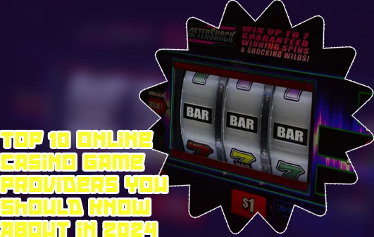 Online slot providers